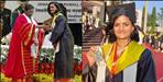 Garhwal University student Nanda Sati got gold medal from President