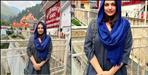 Punjabi actress Himanshi Khurana in Uttarakhand Kainchi Dham