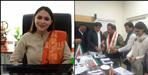 Anukriti Rawat protest in Lansdowne Assembly