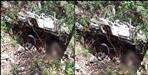Max car fell in a ditch in Pauri Garhwal