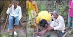 Pauri Rikhanikhal Manwar Singh Rawat fight with two leopards