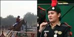 Swarnika won gold medal in NCC equestrian competition
