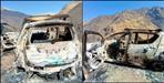 Burnt body of woman found in car