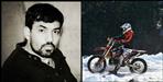 Snow biking in uttarkashi