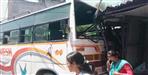 Uncontrolled Bus entered the clinic on Haridwar highway