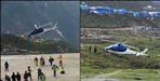Emergency landing of Heli in kedarnath dham