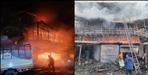 general store and a hotel caught fire in Rudraprayag