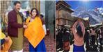 South Indian actress Nandini Rai in Kedarnath Dham