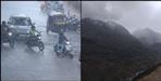 Snow fall in uttarakhand heavy rain likely in 11 district