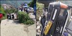 Max Vehicle Overturns on Badrinath Highway  Driver Seriously Injured