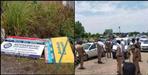 Car rider tried to crush police personnel at Narsan border