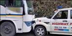Bus police patrolling vehicle collision in Uttarkashi