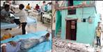 8 people injured house visor collapsed in Roorkee