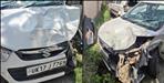 High speed car hits school students badly