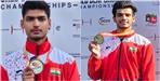 Abhinav And Shaurya Won Silver Medal in Germany