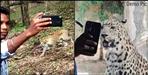 Leopard came in front of Anurag while taking selfie in Rishikesh