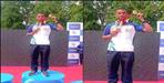Rudraprayag Amardeep won two gold medals in national level