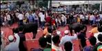 Bull entered IN Haldwani Congress rally