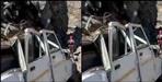 Boulders fell on election officers car in Uttarkashi