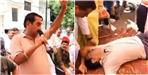 Congress MLA Tilak Raj Fainted While Giving A Speech