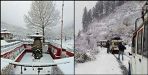 Rainfall and snowfall continue from 60 hours in uttarakhand