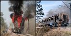 Delhi dehradun janshatabdi caught fire