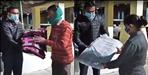 DM Vijay Kumar Jogdande Gifts Blankets to Poor People