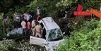 Car fell into a ditch in nainital
