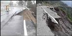 All weather road broken in tehri lake