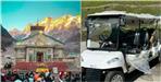 Two Golf Cart Cars Reached Kedarnath Dham From Chinook