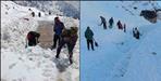 Snow removal work continues from Kedarnath route