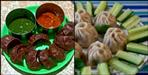 Mandua Momos and spring rolls are full of nutrition and taste