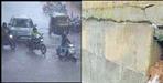 Cracks on Nainital Maldhan bridge
