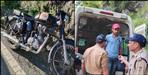 Bullet collided with vehicle in Haldwani garampani