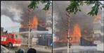 fire in dehradun showroom