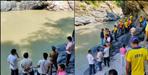 Car fallen in ditch in uttarkashi