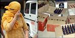 Woman arrested with illegal liquor in kashipur uttarakhand
