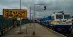 22 coaches freight train reached doon railway station