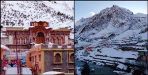 Badrinath dham latest snowfall