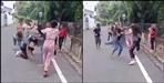 Fight between groups of girls in Haldwani
