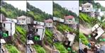 Building collapses due to Landslide Near Surkanda Tehri Garhwal