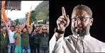 asaduddin owaisi tweet about purola mahapanchayat
