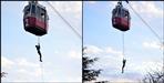 People stranded due to technical fault in ropeway