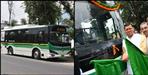 Smart electric bus from Dehradun ISBT to airport