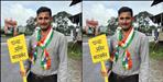Dharmendra of Pithoragarh became Sub Inspector
