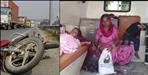 Vehicle hit the bike in Haridwar Laksar