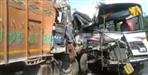 Roadways bus collision with many vehicles in champawat banbasa
