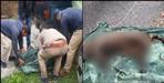 People burnt Leopard alive in Pauri Saplodi village