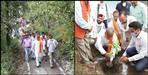 Cabinet Minister Arvind Pandey started the campaign