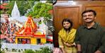 Maithili Thakur Visits Kainchi Dham